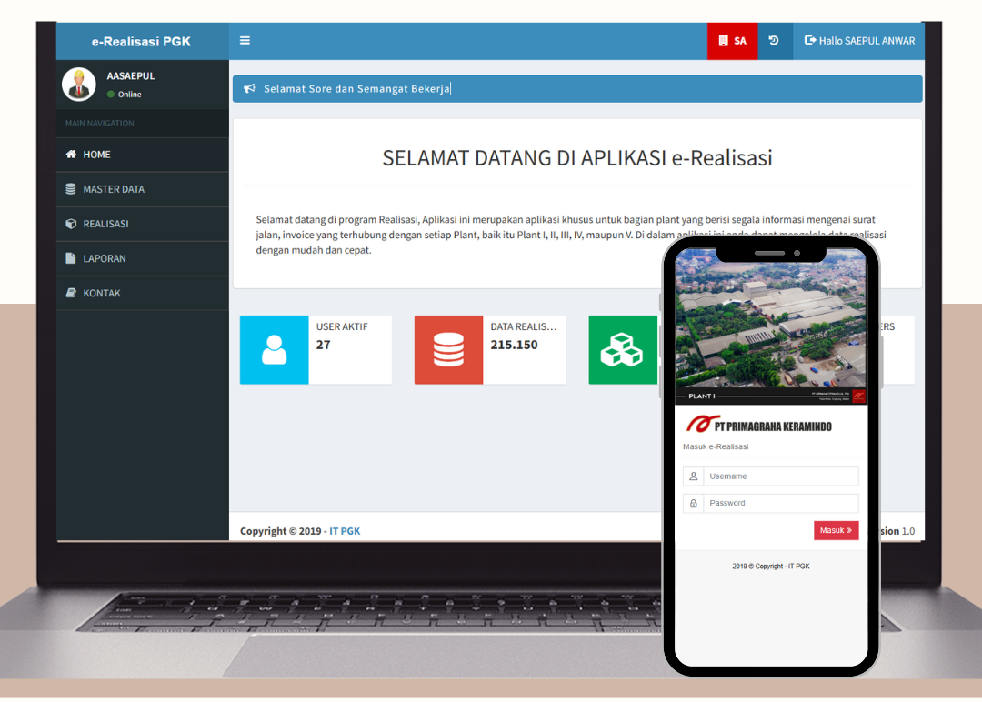 Realisasi Penjualan